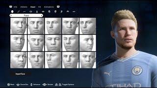 Kevin De Bruyne FIFA 24 pro clubs look alike tutorial | EA SPORT FC 24 | Manchester City | Belgium