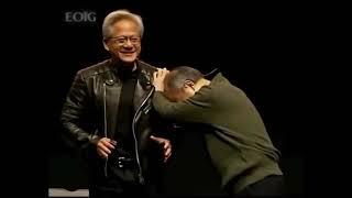 Jensen Huang of Nvidia Shares Masayoshi Son of Softbank Was Once Largest Shareholder