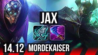 JAX vs MORDEKAISER (TOP) | 6 solo kills, 37k DMG | VN Master | 14.12