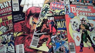 Dominic Fortune! Fantasy Masterpieces! Justice League! Micronauts! Iron Man!