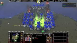 Warcraft III Reforged trolling Mal'Ganis