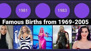 Famous Births from 1969-2005