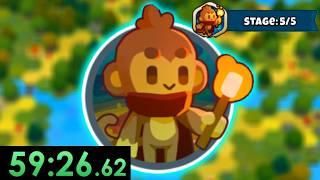 I Speedrun The ENTIRE BTD6 Legends DLC (It was painful)