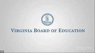 Virginia Board of Education Work Session 6/20/24