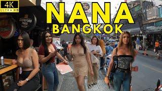 [4K] NANA BANGKOK THAILAND - DISCOVERING BANGKOK‘S NIGHTLIFE AREA WITH CAPTIONS April 2024