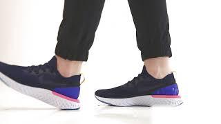 Nike Epic React Flyknit | Bouncy on the foot feel | SportsShoes.com