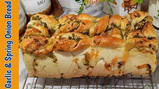 I Made This Garlic & Spring Onion Bread And It Vanished in Minutes | Cheesy Garlic Bread |