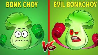 BONK CHOY vs POKRA vs WASABI WHIP vs HEAD BUTTER vs PARSNIP - Who Will Win? PvZ 2 Plant vs Plant