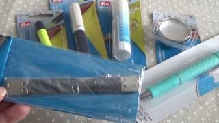 Рукодельные покупки из магазина "Швейный мир"