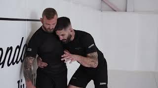 MMA Cage Wrestling | Sneaky Inside Trip Takedown - Matt Inman