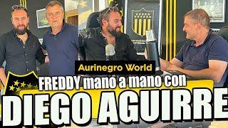 PEÑAROL : DIEGO AGUIRRE mano a mano con FREDDY GARCIA