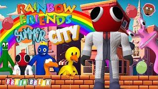 Rainbow Friends Summer City | Rainbow Friends Summer Run and Freeze | PhonicsMan Fitness