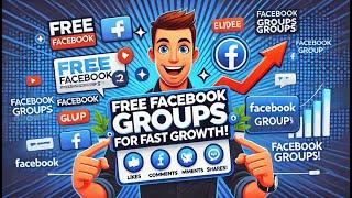 How to find free groups to share to grow a Facebook page