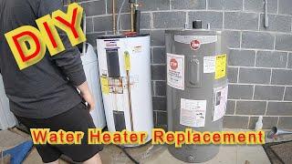 How to Replace an Electric Water Heater EASY DIY – Home Depot Rheem Performance XE50M06ST45U1