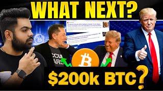 Donald Trump will send BITCOIN to $$200k | Bitcoin Update | Best time to Invest in Crypto