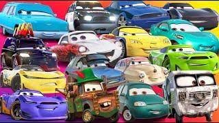 Looking For Disney Pixar Cars, Lightning McQueen, Minny, Carla Veloso, Jackson Storm