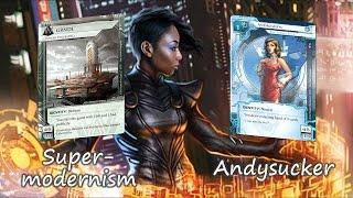 Android Netrunner: [LEGACY] Supermodernism vs. Andysucker