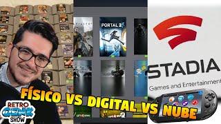 ¿Cuál es mejor? ¡Juegos físicos vs Digitales vs NUBE! | RETRO