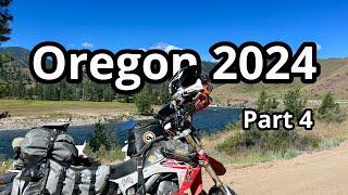 Oregon 2024 Pt.4 - The Open Road - Honda CRF250L