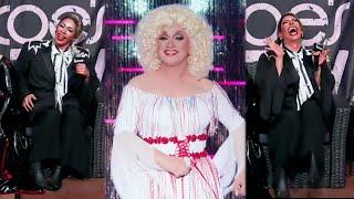  Pangina living for Jinkx's Dolly Parton walk | Roscoe's Tavern