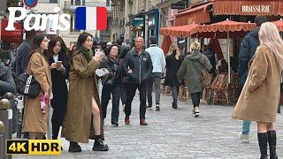 28 September 2024 FRANCE  PARIS 4K HDR Autumn  season Fashion week Walk video grand Tour Paris