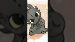 TOOTHLESS FAN ART IS CUTE!!!!️#httyd#fanart