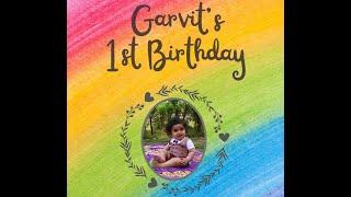 Garvit's 1st Birthday II Western Court, Panchkula II