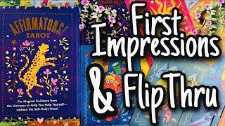 The Affirmators Tarot | 1st Impressions & Deck FlipThru