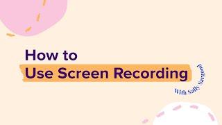 How To Screen Record with Animoto [TUTORIAL]