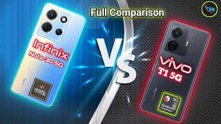 Infinix Note 30 5G Vs Vivo T1 5G || Full Comparison  || Who is Best Phones 