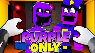 Surviving Using PURPLE UNITS ONLY.. (Five Nights TD)