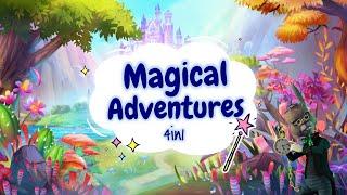 Sleep Meditations for Kids | MAGICAL ADVENTURES 4in1 | Sleep Stories for Children