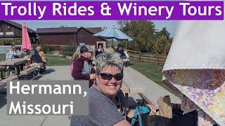 Hermann Missouri Oktoberfest! Visiting Places Close To Home. Missouri Winery Tour.