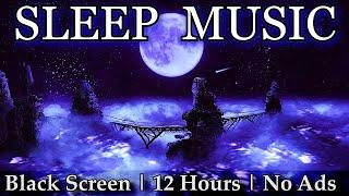 Celestial Waves Sleep Music, Relaxing Ambient Soundscape, Deep Sleeping Music, Black Screen No Ads