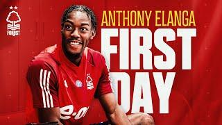 ANTHONY ELANGA’S FIRST DAY AT FOREST | BEHIND THE SCENES | 2023/24