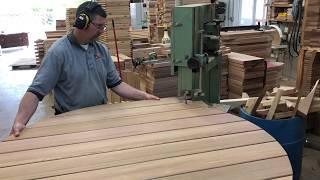 Cutting Round Tops on bandsaw