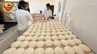 How to make dough in a bakery - Fırında hamur nasıl yapılır