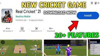 New Cricket Game Released! Real Cricket 21 Cricket Game Released With Extraordinary Features!