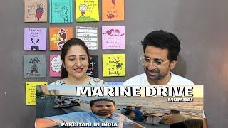 Pakistani Reacts to Marine Drive Mumbai Walk | Pakistani in India | #indianfood