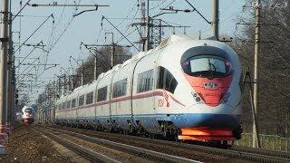 Экскурсия по скоростному электропоезду «Сапсан» / Tour of the high-speed train of Russia Velaro Rus