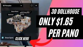3D Dollhouse Software CloudPano: What Does It Cost To Create a 3D Dollhouse Virtual Tour?