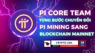 [Crypto 24h] - Pi Core Team Từng Bước Chuyển Đổi Pi Mining Sang Blockchain Mainnet