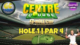 Master, QR Hole 1 - Par 4, HIO - Centre Course 9-hole cup, *Golf Clash Guide*