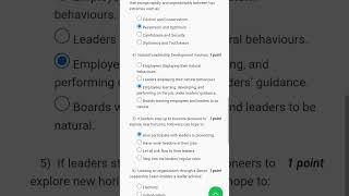 Leadership for India NPTEL course Answers - Week 10 Assignment 10 #youtube #answers #shorts #study