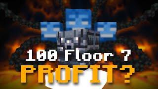 What I Got From 100 FLOOR 7 Loot Chests - Hypixel Skyblock