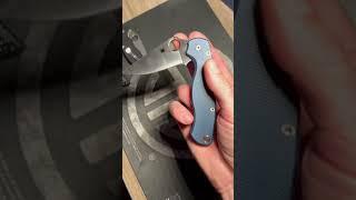 Spyderco paramilitary 2 CRUWEAR blade. AWT #spydercoknives #foldingknife #paramilitary #spyderco