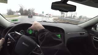 2011 Saab 9-5 Turbo4 with 250k miles POV Test Drive/Review
