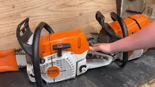 Stihl Ms462c vs Ms461 mechanical comparison