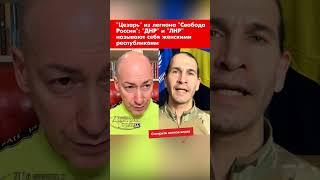 "Цезарь" из легиона "Свобода России": "ДНР" и "ЛНР" называют себя женскими республиками #shorts