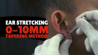 Ear Stretching 0-10mm Tapering Method - Besarin Lubang Tindik di Piercing Indonesia Bandung